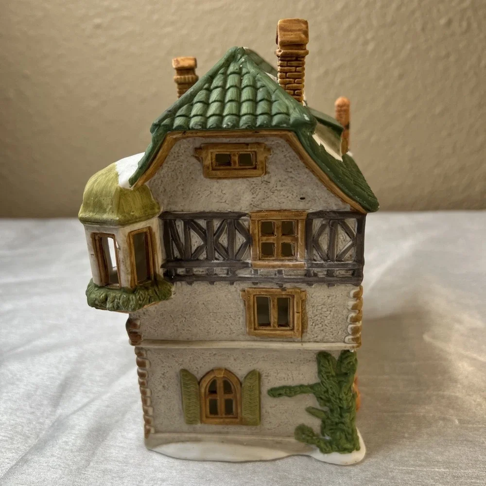 1986 Dept 56 Heritage Village Alpine Village E. Staub Bäcker Porcelain House